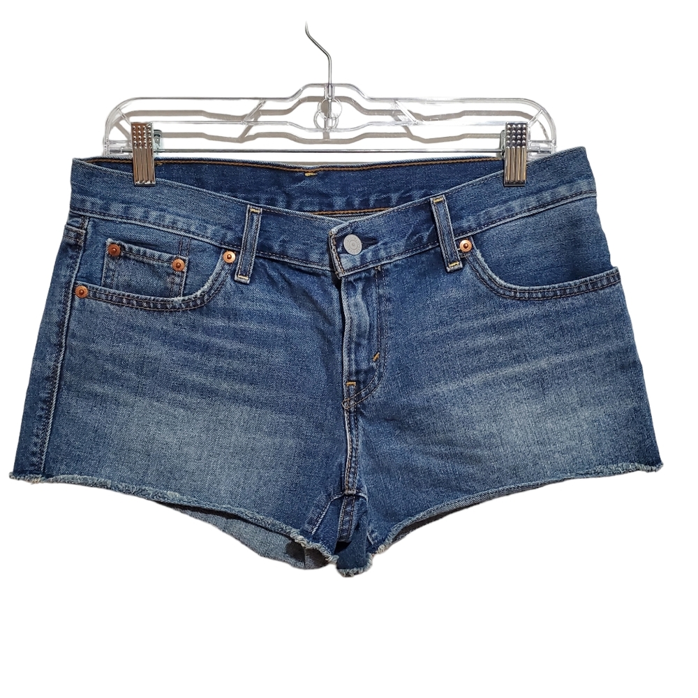 Levi Strauss & Co. Cut Off Bootie Denim Shorts